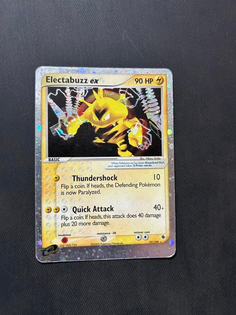 Elecrabuzz ex, Ophalen of Verzenden, Nieuw, Losse kaart, Foil
