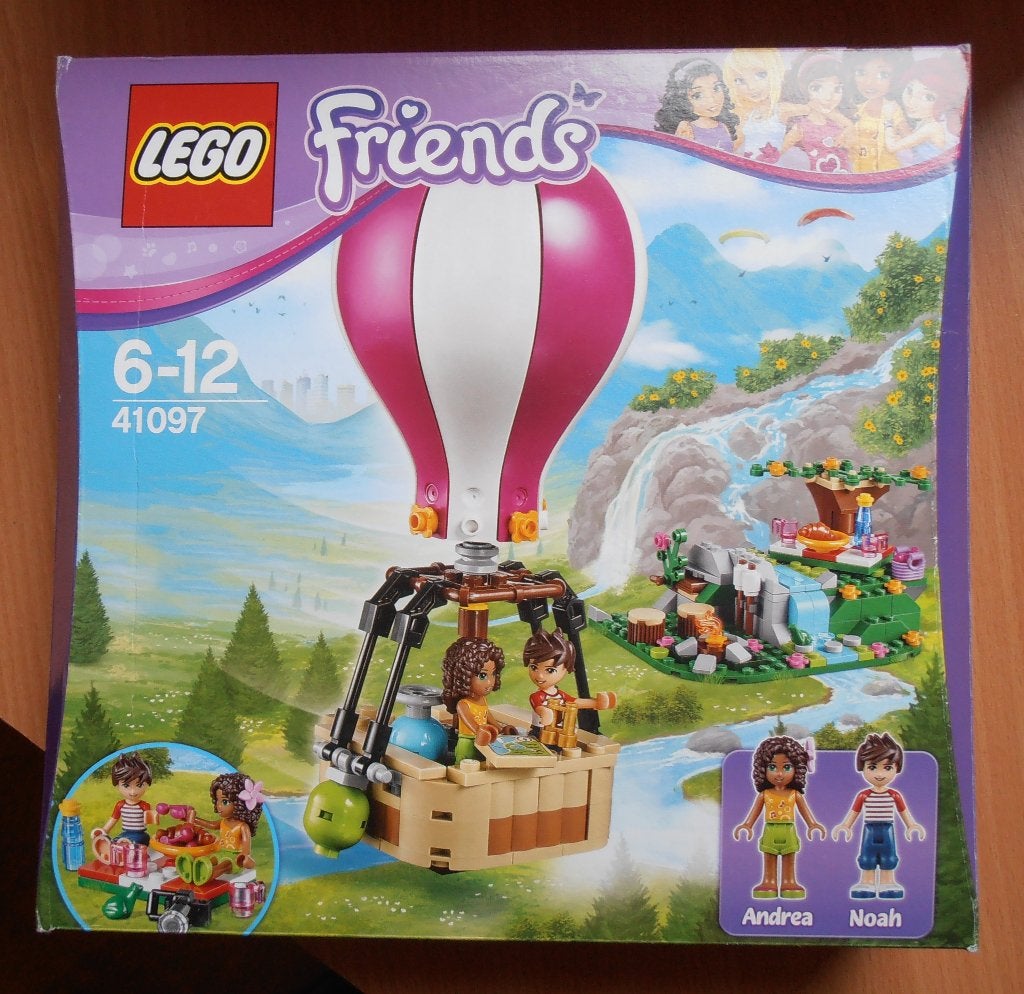 Lego Friends 41097 luchtballon, Kinderen en Baby's, Lego, Friends, Ophalen of Verzenden, Zo goed als nieuw