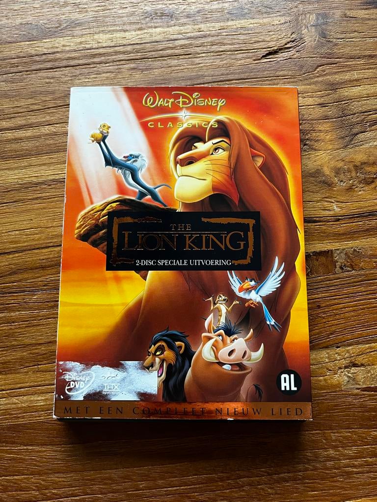 Disney The Lion King 2-Disc Speciale Uitvoering DVD, Avontuur, Gebruikt, Alle leeftijden, Ophalen of Verzenden