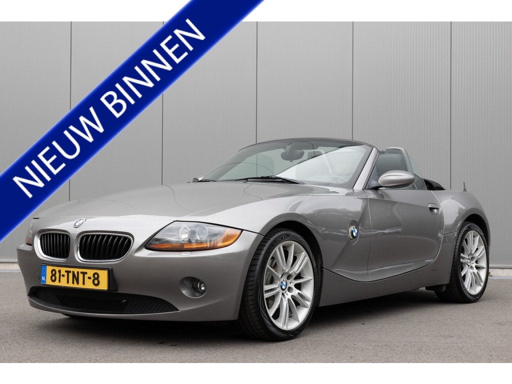 BMW Z4 Roadster 2.5i | LEDER | AIRCO | STOELVERWARMING | CRU, Auto's, BMW, Automaat, Achterwielaandrijving, Gebruikt, Zwart