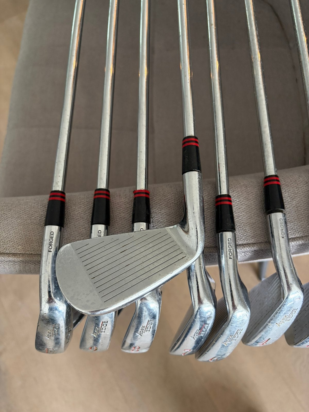 Golfset - 8 x Ben Hogan Apex EDGE ijzers / 4-PW / Staal, Ophalen, Gebruikt, Set
