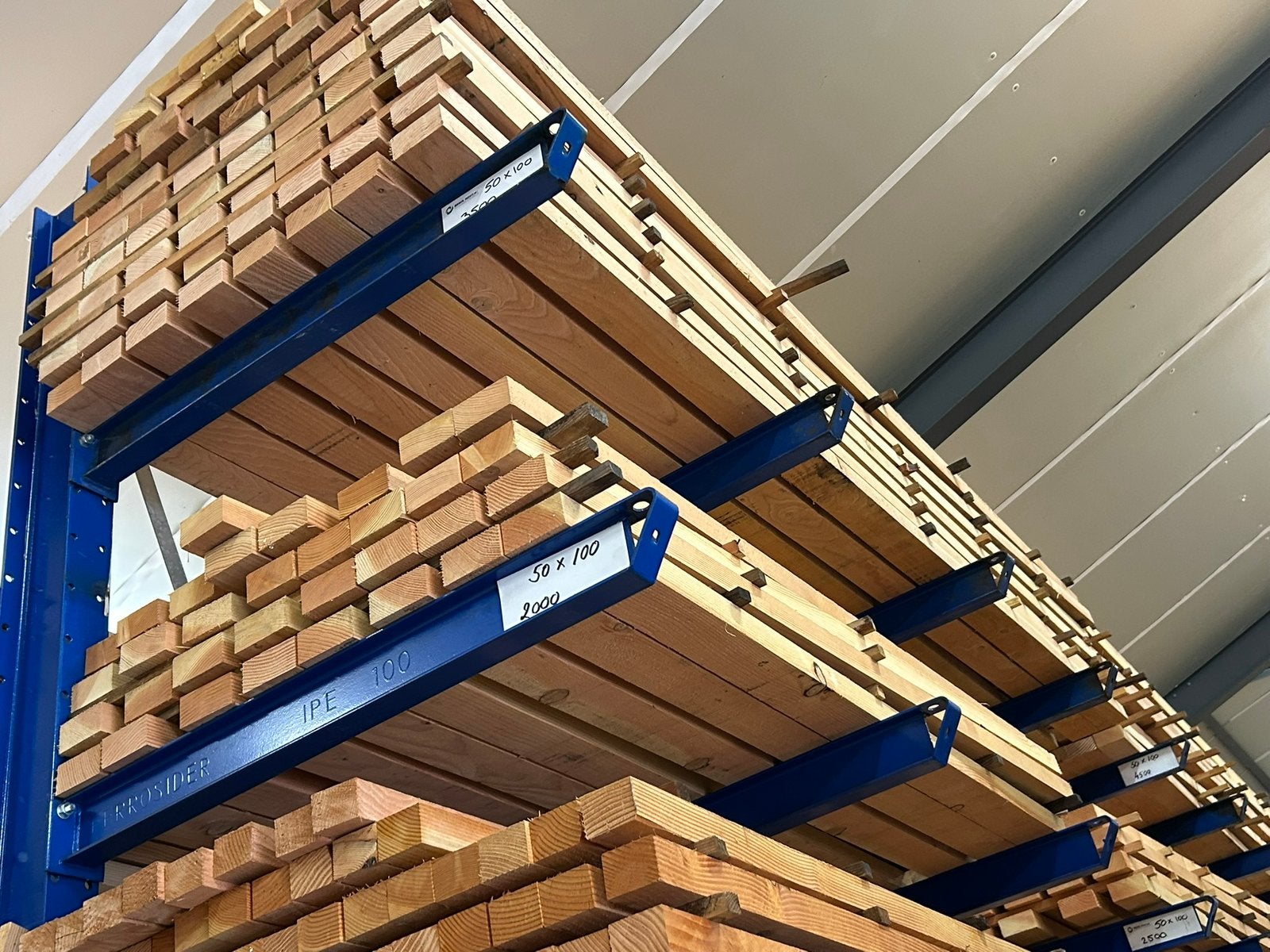 Douglas balk 50x100mm fijnbezaagd regel gording