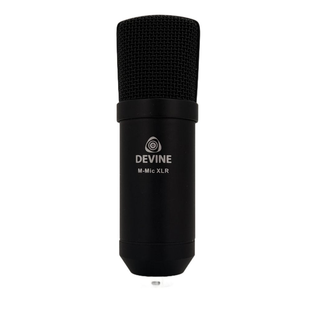 Devine M-Mic XLR BK Condensatormicrofoon - Zwart, Devine, Gebruikt, Sales@devineco.com, 42808 Christy Street, Suite 116
Fremont, CA 94538
USA