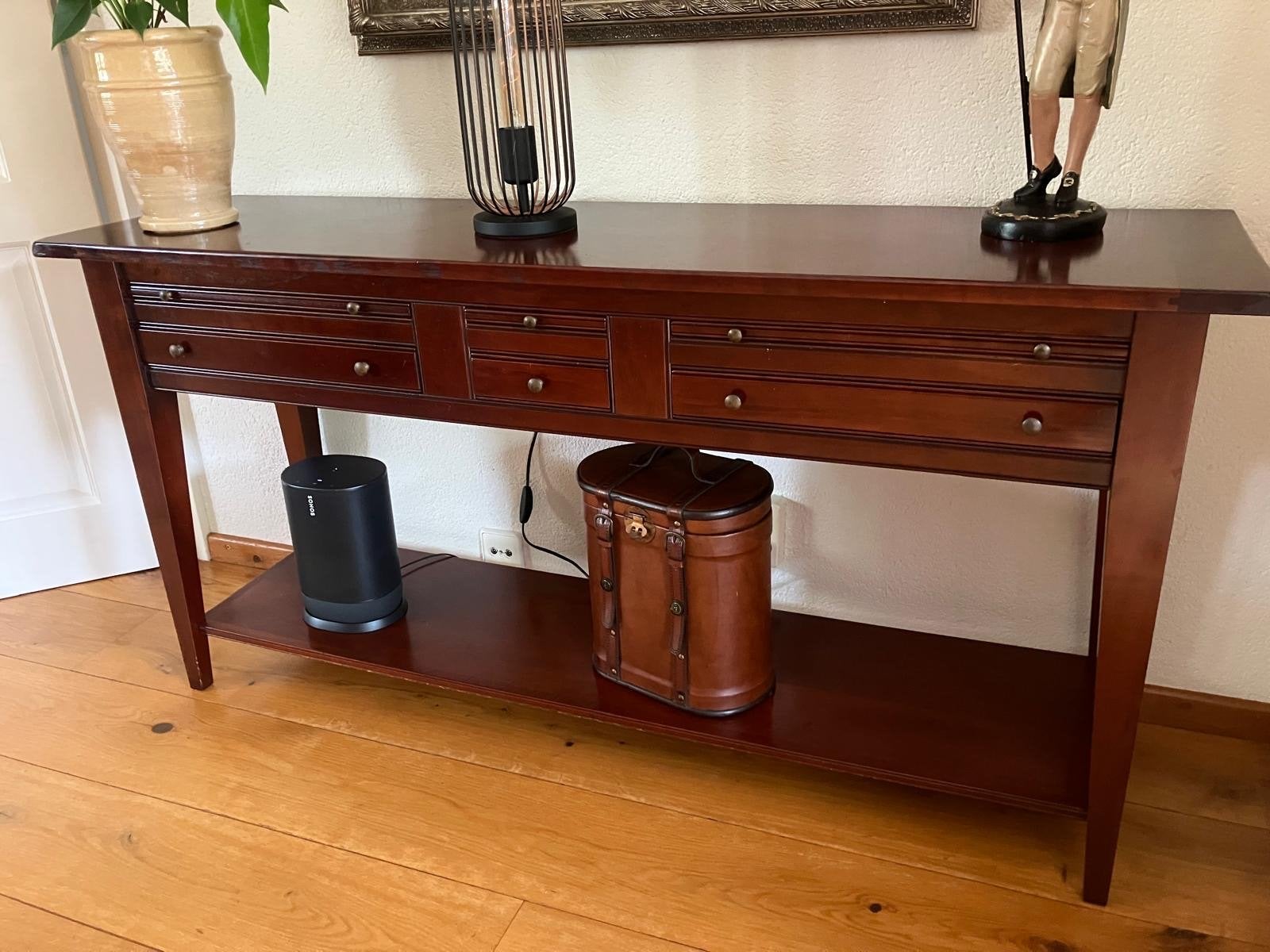 Sidetable kersenhout, Huis en Inrichting, Tafels | Sidetables, Ophalen, Gebruikt, 100 tot 150 cm, Kersenhout
