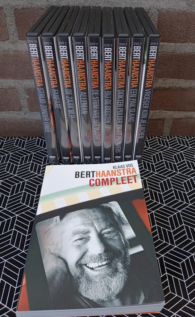 Bert Haanstra Compleet DVD Boxset + Boek, Cd's en Dvd's, Dvd's | Overige Dvd's, Zo goed als nieuw, Boxset, Alle leeftijden, Ophalen