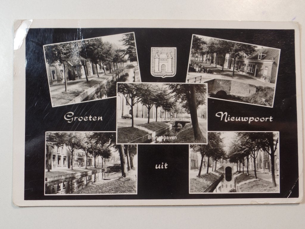 Groeten uit Nieuwpoort, Verzamelen, Verzenden, 1940 tot 1960, Gelopen, Zuid-Holland
