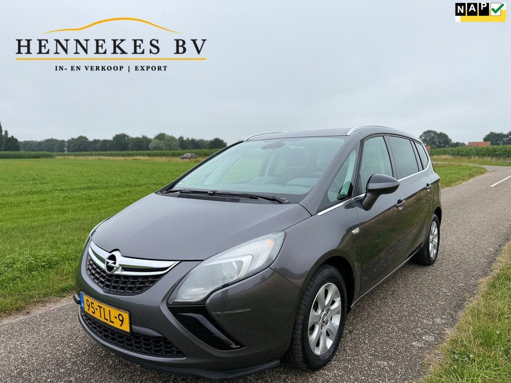 Opel Zafira Tourer 1.4 Edition automaat, Auto's, Opel, Euro 5, Stof, 4 cilinders, Zafira