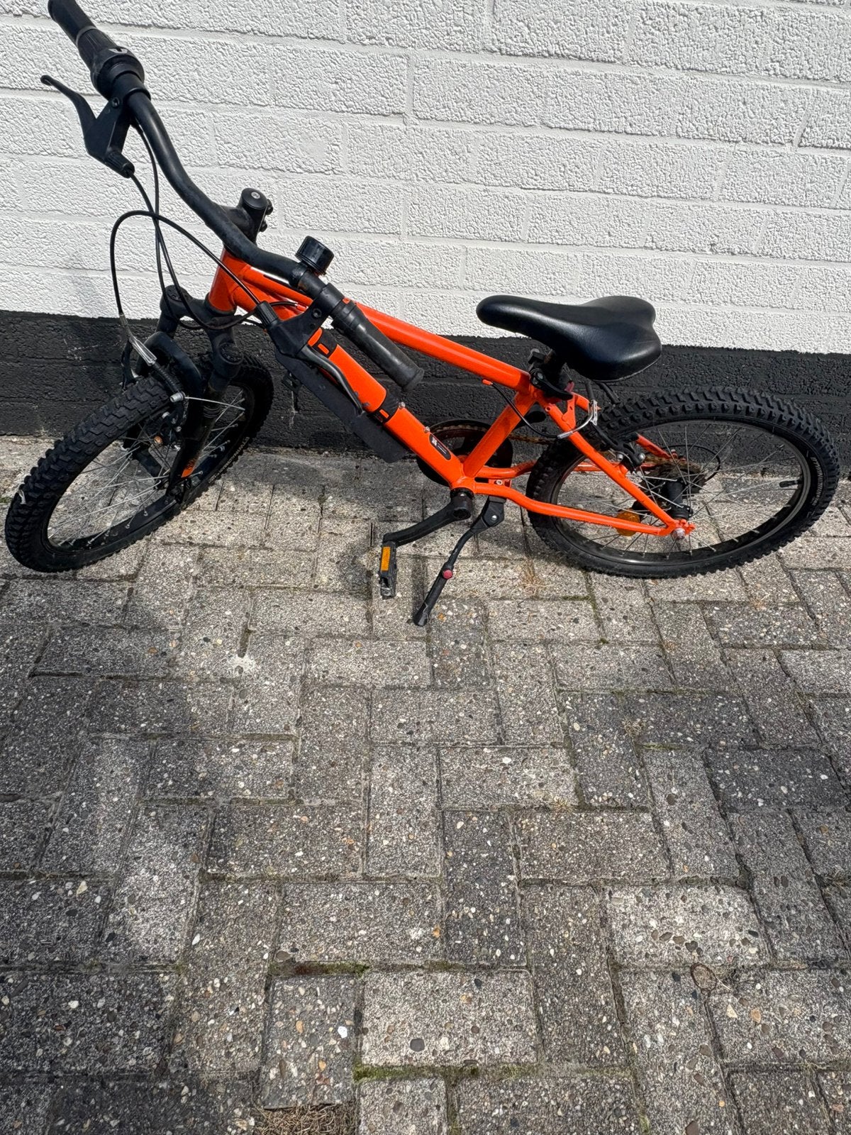 Rockrider kindermountainbike, Fietsen en Brommers, Ophalen, Gebruikt, Aluminium, 16 tot 20 inch