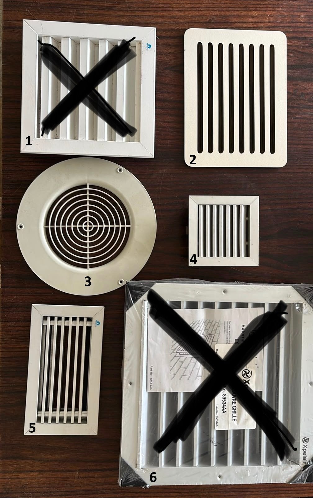 Ventilatierooster diverse modellen, Ophalen, Zo goed als nieuw, Ventilator