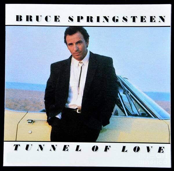 Zeldzame promo-poster Springsteen: Tunnel of Love 1987, Verzamelen, Posters, Ophalen, Vierkant, Zo goed als nieuw, A1 t/m A3