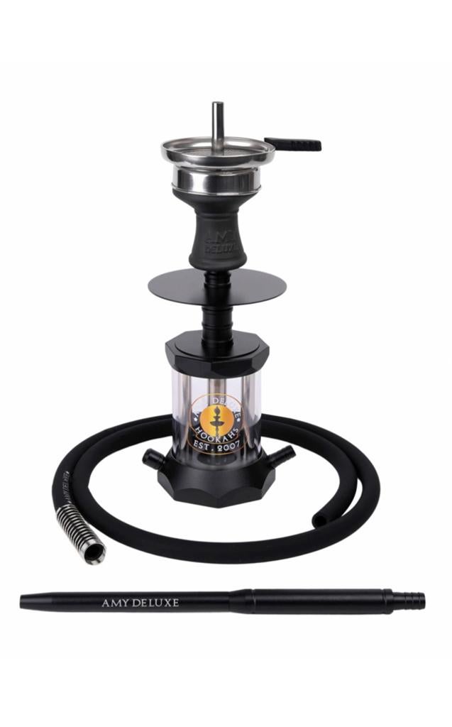 AMY Deluxe alu tube  Hookah Shisha Set - Gebruikt, Ophalen of Verzenden, Zo goed als nieuw, (Water)pijp