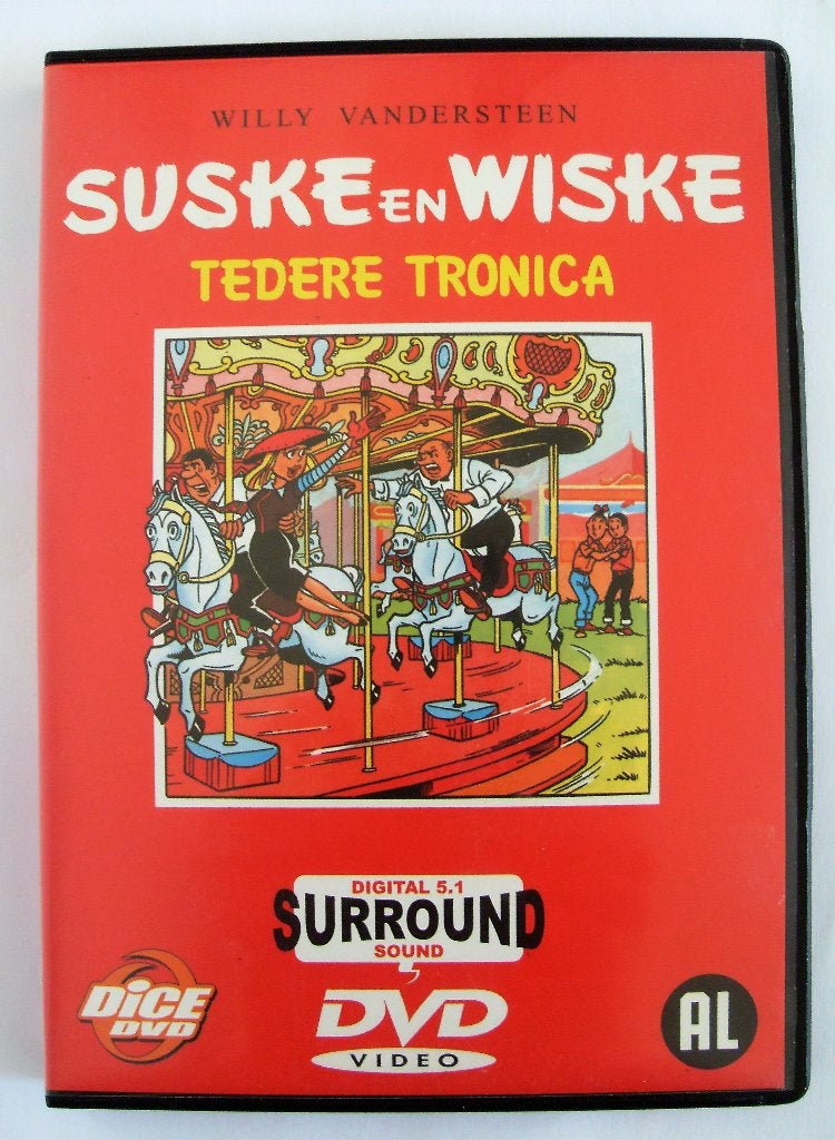 Suske en Wiske DVD Tedere Tronica, Europees, Tekenfilm, Alle leeftijden, Nederlands