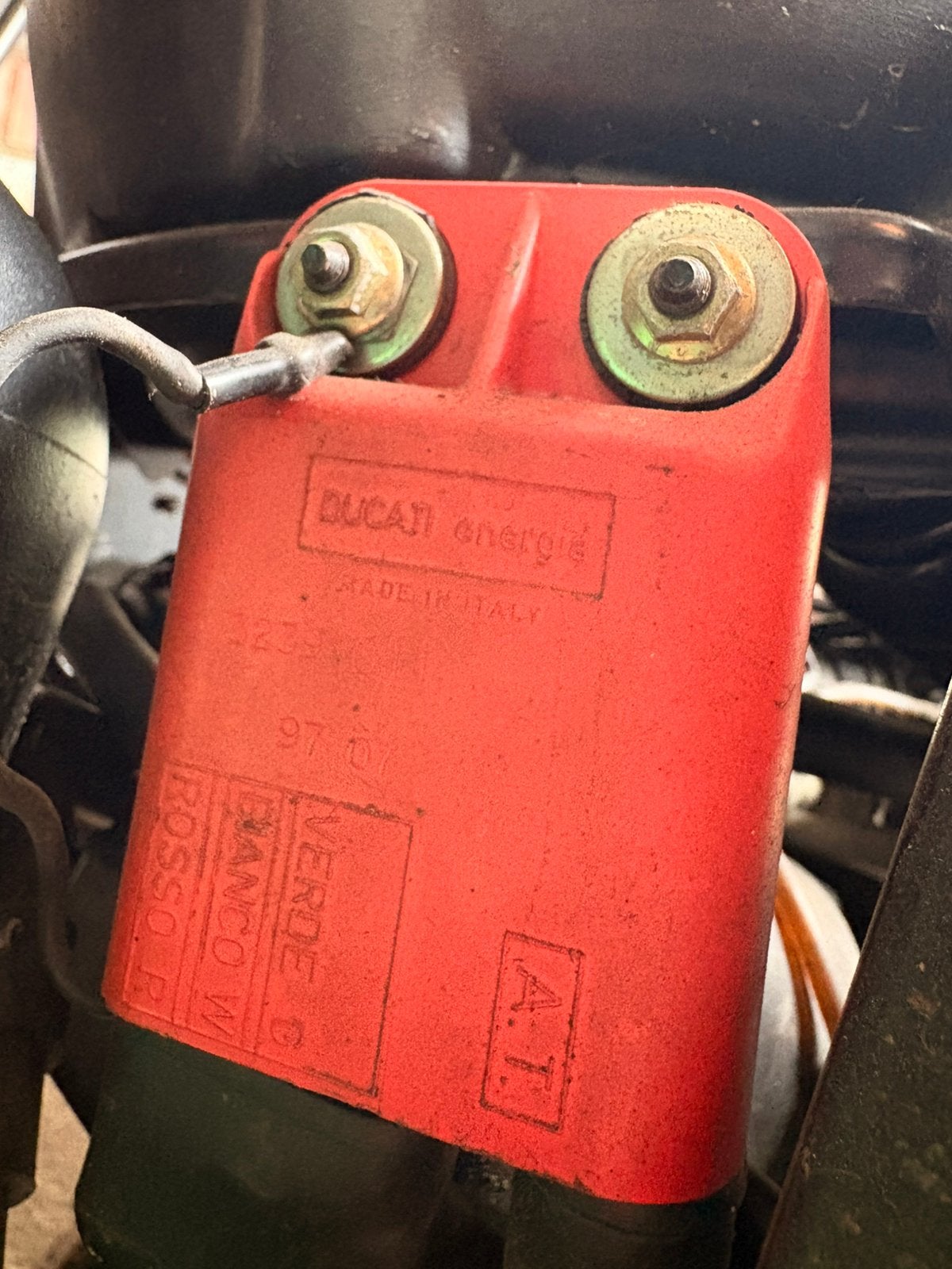 Ducati rood cdi piaggio, Ophalen of Verzenden, Zo goed als nieuw