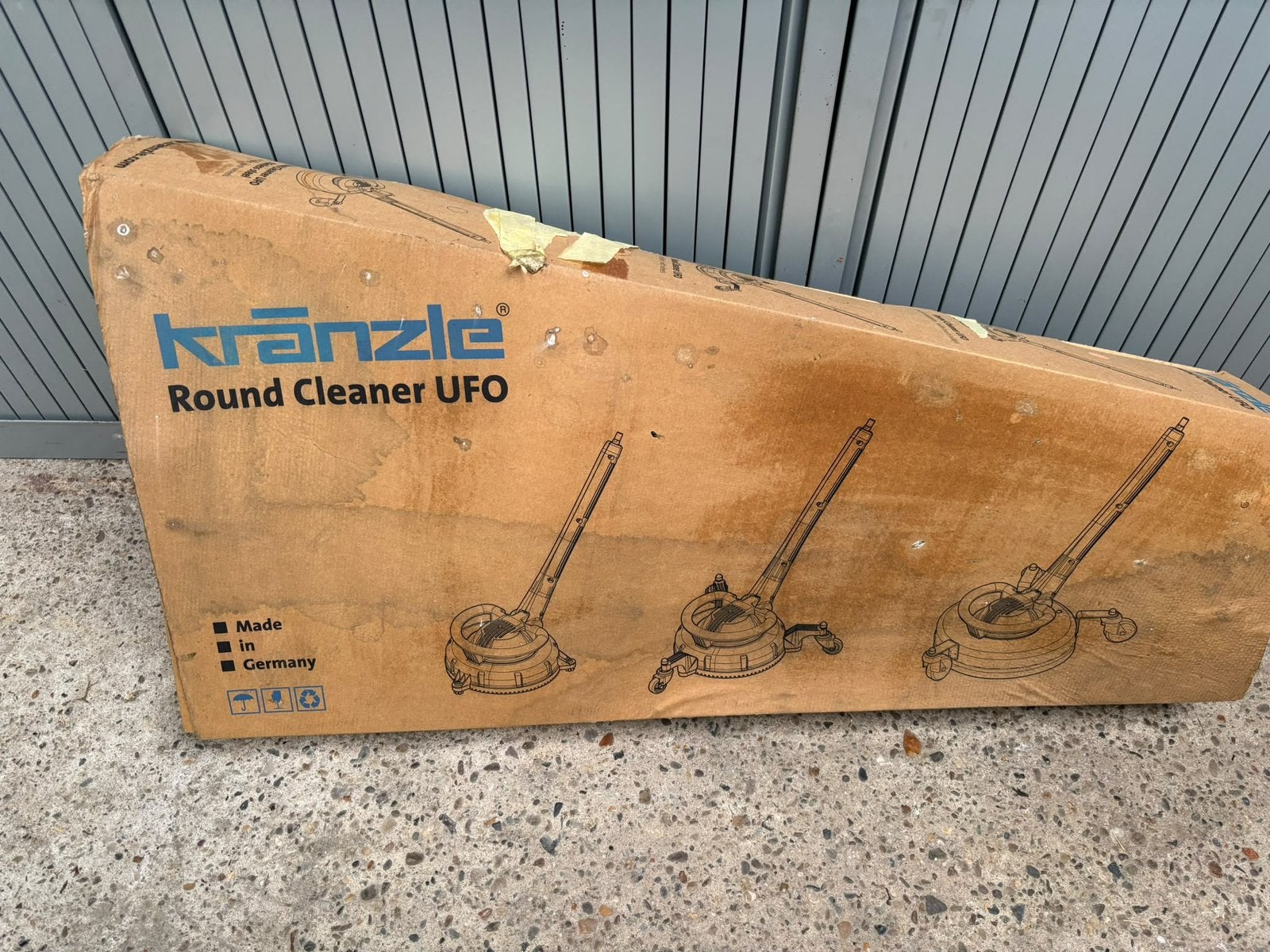 Nieuw in doos: Kränzle round cleaner ufo, Tuin en Terras, Ophalen, Zo goed als nieuw, Elektrisch