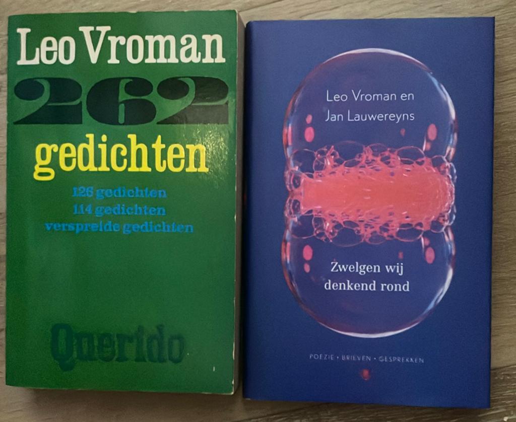 Leo Vroman - 2 titels, Ophalen of Verzenden, Gelezen