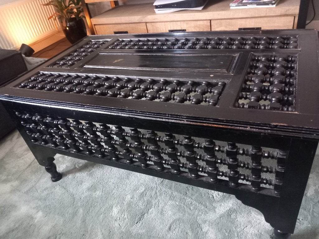 Salontafel, Ophalen, Gebruikt, 100 tot 150 cm, 50 tot 100 cm