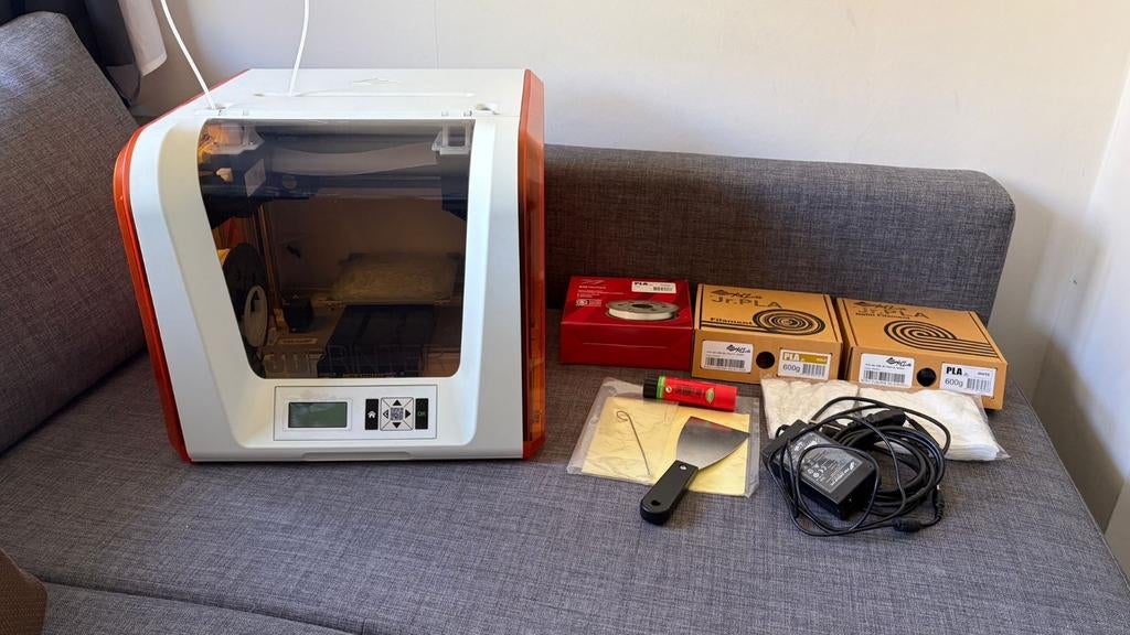 XYZ Printing DaVinci Jr. 1.0 3D printer met extra filament, Computers en Software, 3D Printers, Ophalen, Gebruikt, XYZprinting