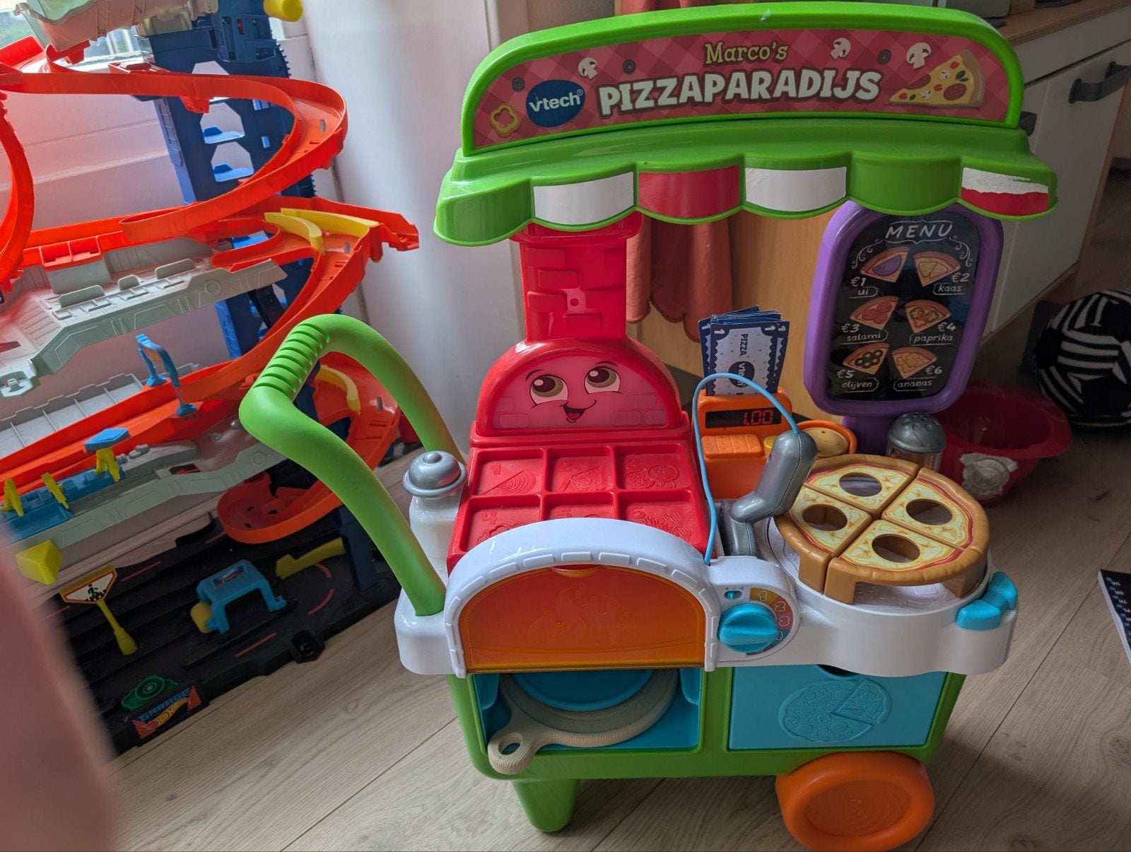 VTech pizza paradijs, Ophalen, Zo goed als nieuw