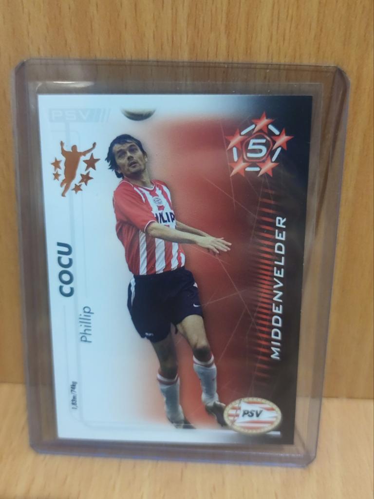 Phillip Cocu - PSV - All Stars kaart, Ophalen of Verzenden, Zo goed als nieuw, PSV, Spelerskaart