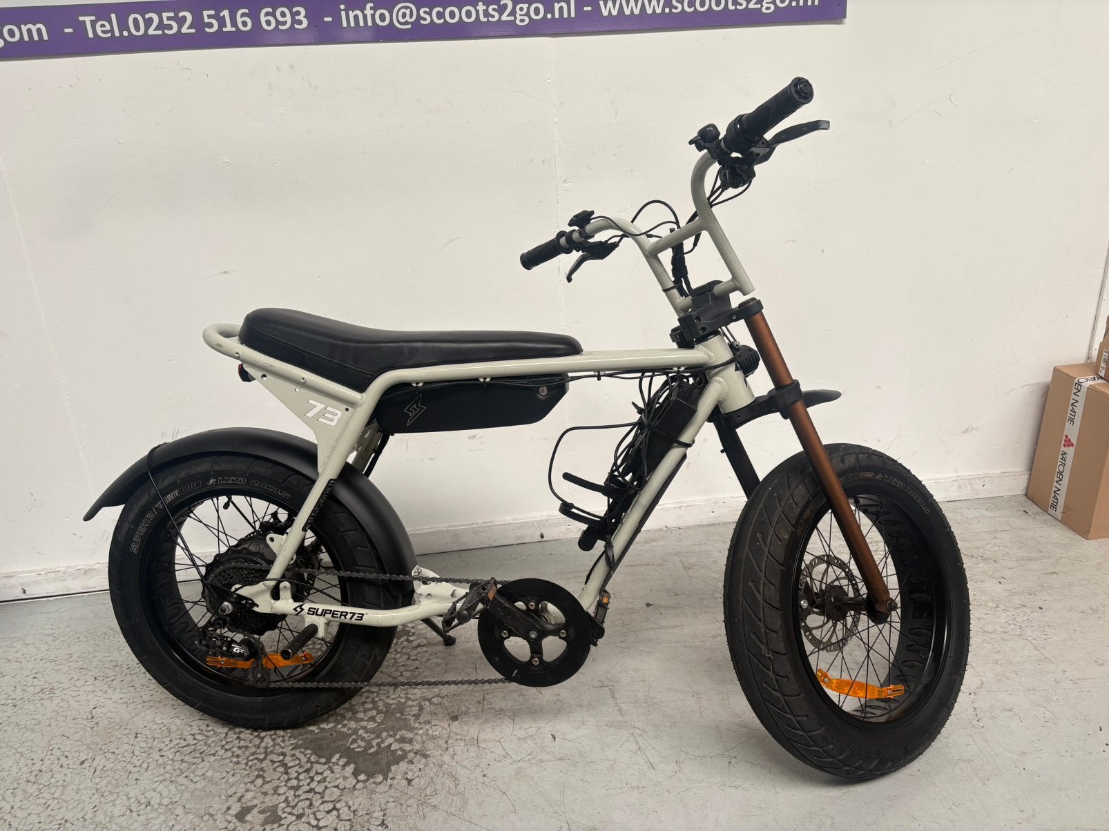 Super 73 RX fatbike , 1e eigenaar/gashendel, Gebruikt, 59 cm of meer, 50 km per accu of meer, Ophalen