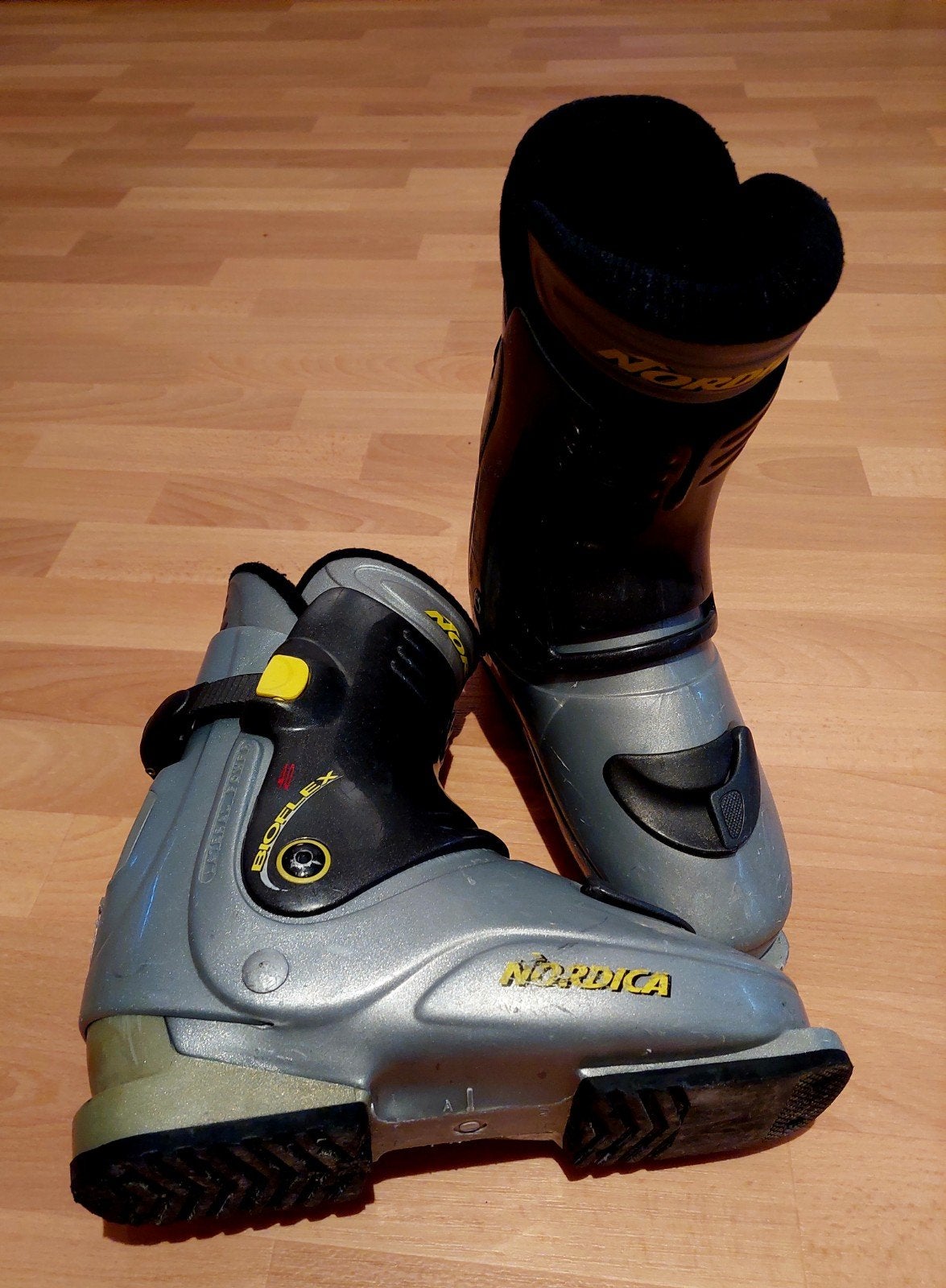 Skischoenen, Sport en Fitness, Skiën en Langlaufen, Ophalen, 160 tot 180 cm, Gebruikt, Schoenen