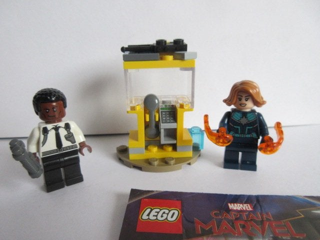 30453 Super Heroes, Captain Marvel en Nick Fury, Lego, Ophalen of Verzenden, Complete set, Compleet