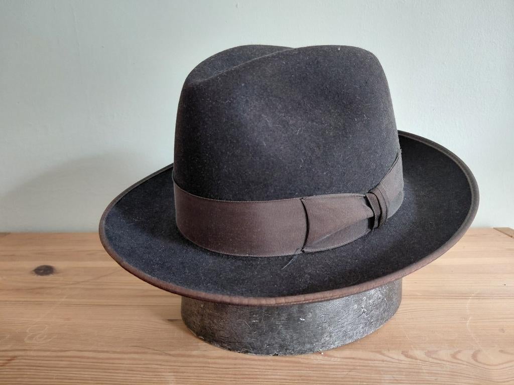 Vintage Jonak Hoed - Kleine Maat, Ophalen of Verzenden, Gedragen, Jonak, Hoed