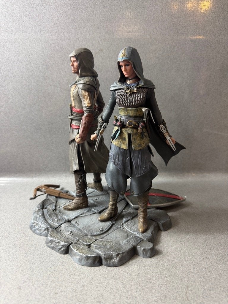 Assassin's Creed Film Aguila & Maria Diorama figure set |18, Ophalen of Verzenden, Gebruikt