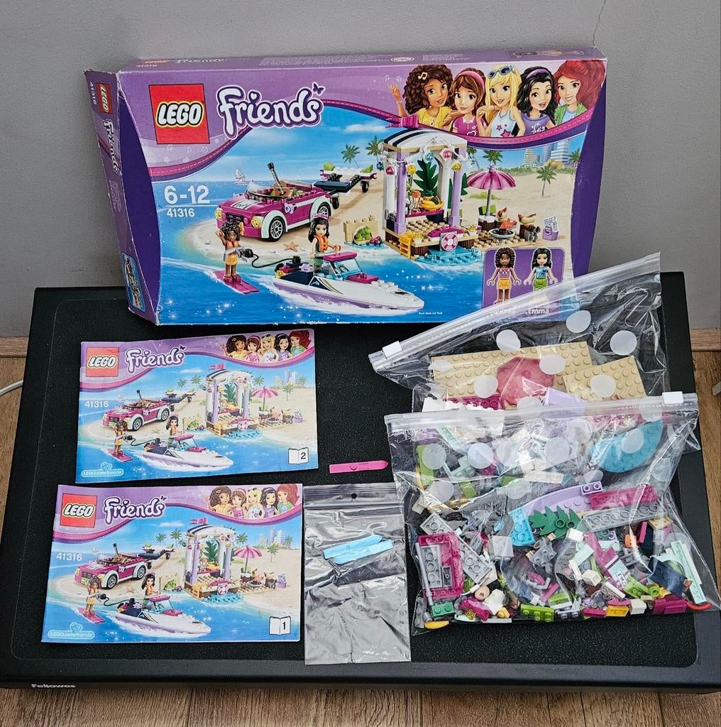 Lego Friends 41316 Andrea's Speedboot Transport, Kinderen en Baby's, Speelgoed | Duplo en Lego, Ophalen of Verzenden, Zo goed als nieuw