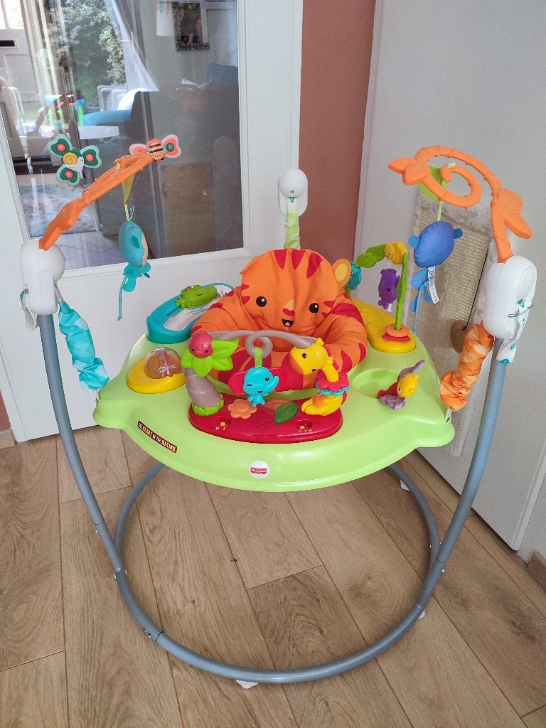 Jumperoo Jungle Fisher Price Springstoel, Kinderen en Baby's, Ophalen, Fisher-Price, Verstelbaar, Wipstoel
