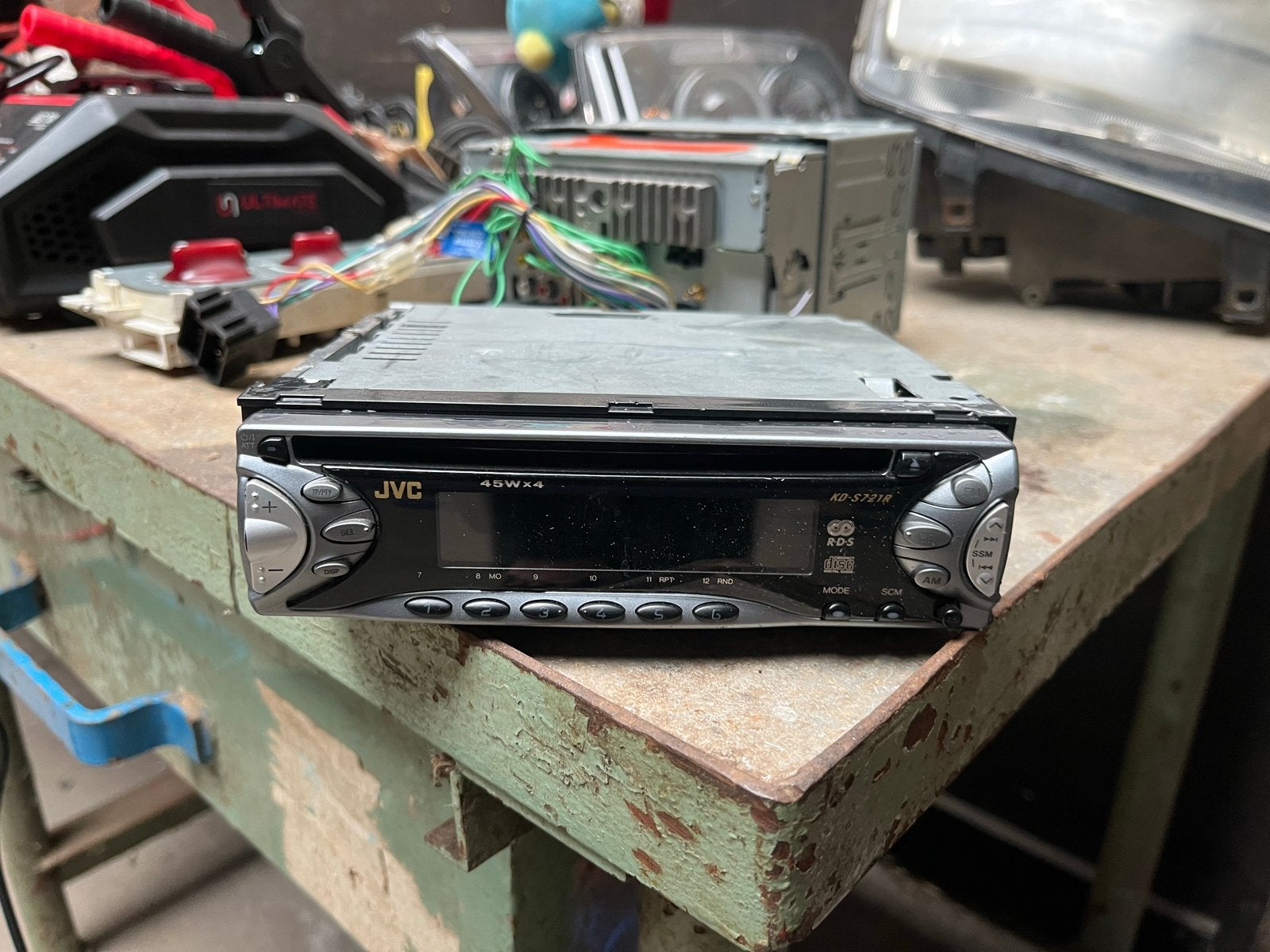 JVC KD-S721R Autoradio - Goede Staat, Ophalen, Gebruikt