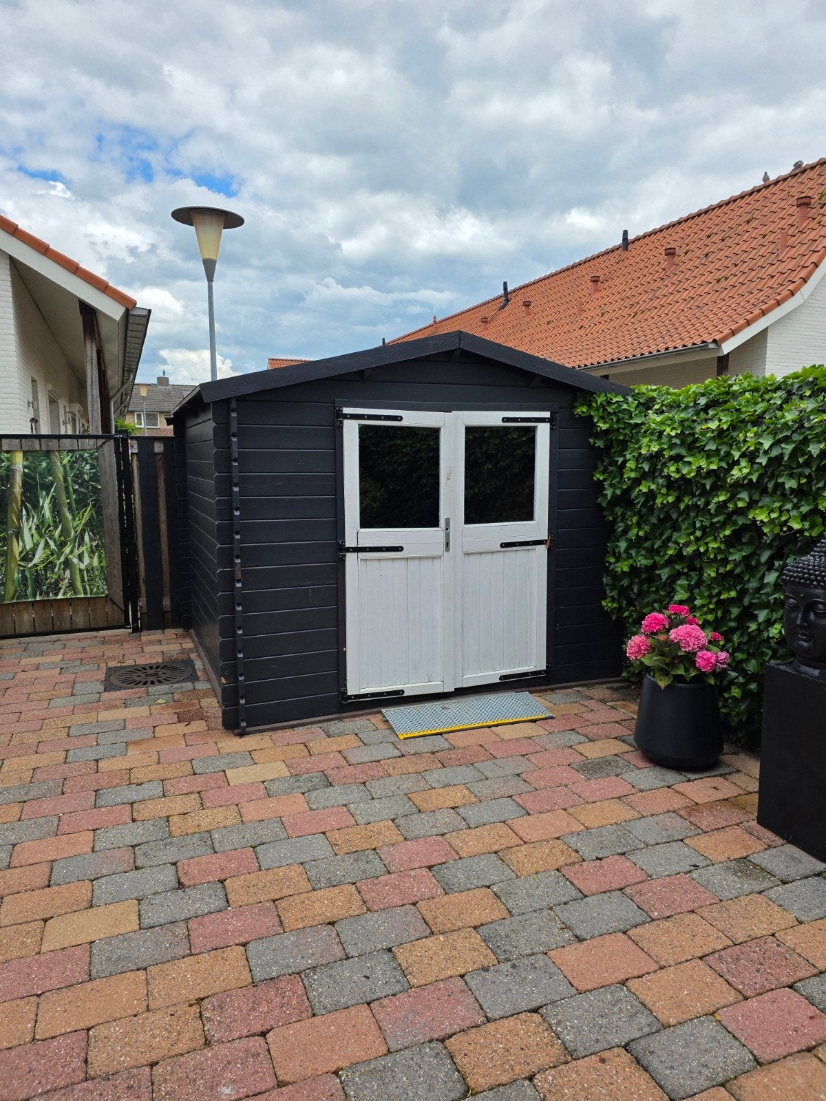 Gebruikte blokhut 2.90 x 2.90, Tuin en Terras, 250 tot 500 cm, Blokhut, Ophalen of Verzenden, Zonder ramen