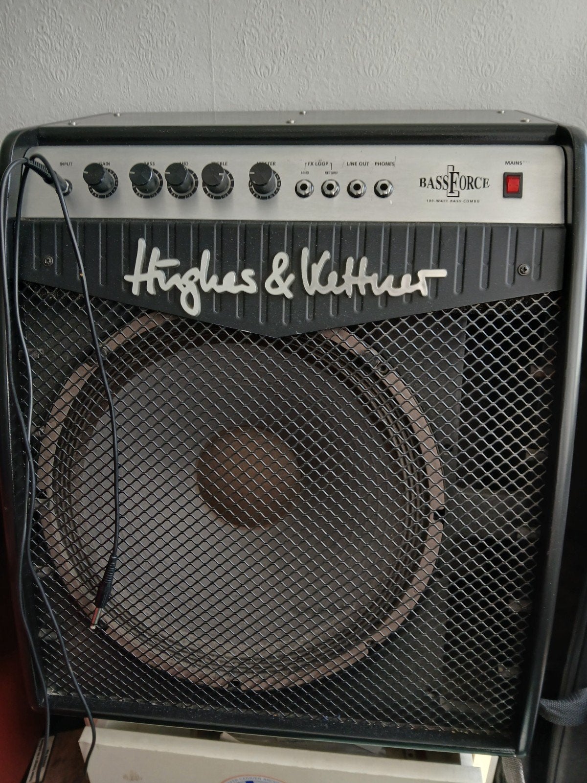 Hughes & Kettner Bassforce 100W Basgitaar Combo, Muziek en Instrumenten, Versterkers | Bas en Gitaar, Ophalen of Verzenden