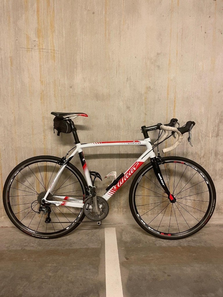 Heren Racefiets | Wilier La Triestina | 54 (1,72 - 1,82 cm ), Gebruikt, Heren, Aluminium, Meer dan 20 versnellingen