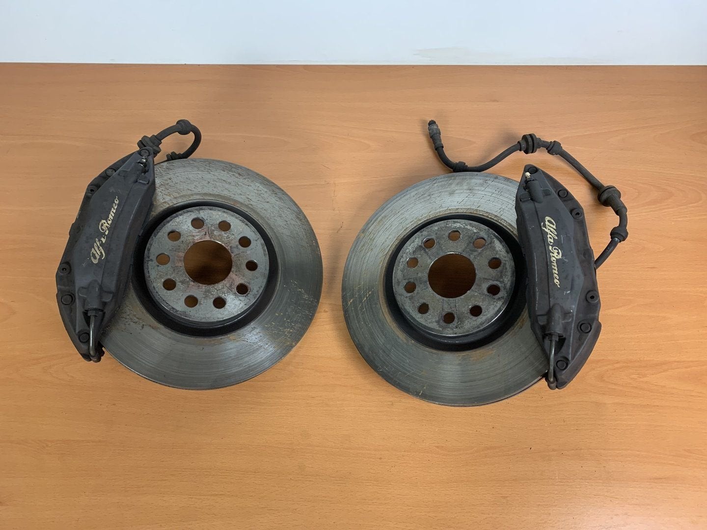 alfa romeo 166 Brembo remklauw set 1998 - 2007 + remschijven, Ophalen, Gebruikt, -, -