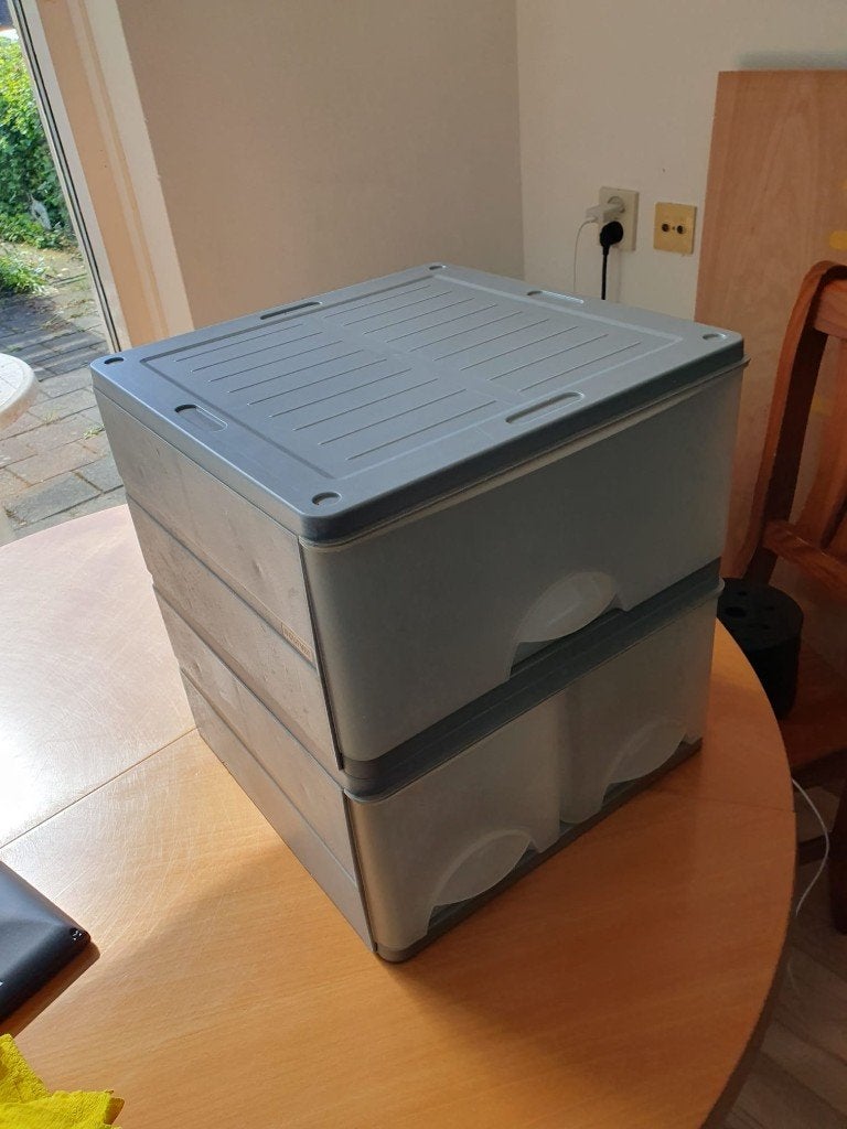 Ladekastje, Ophalen, Gebruikt, 3 of 4 laden, Minder dan 100 cm