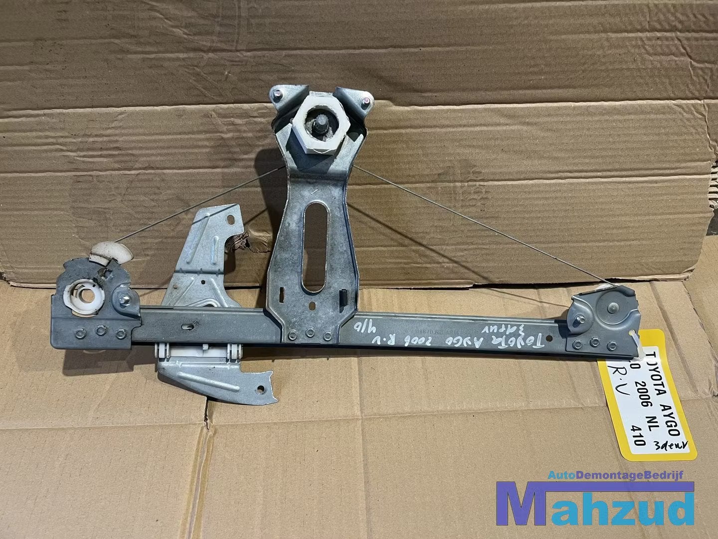TOYOTA AYGO Rechts raammechaniek raammechanisme 2005-2014, Info@toyota.co.jp, Gebruikt, Toyota Motor Corporation, Toyota