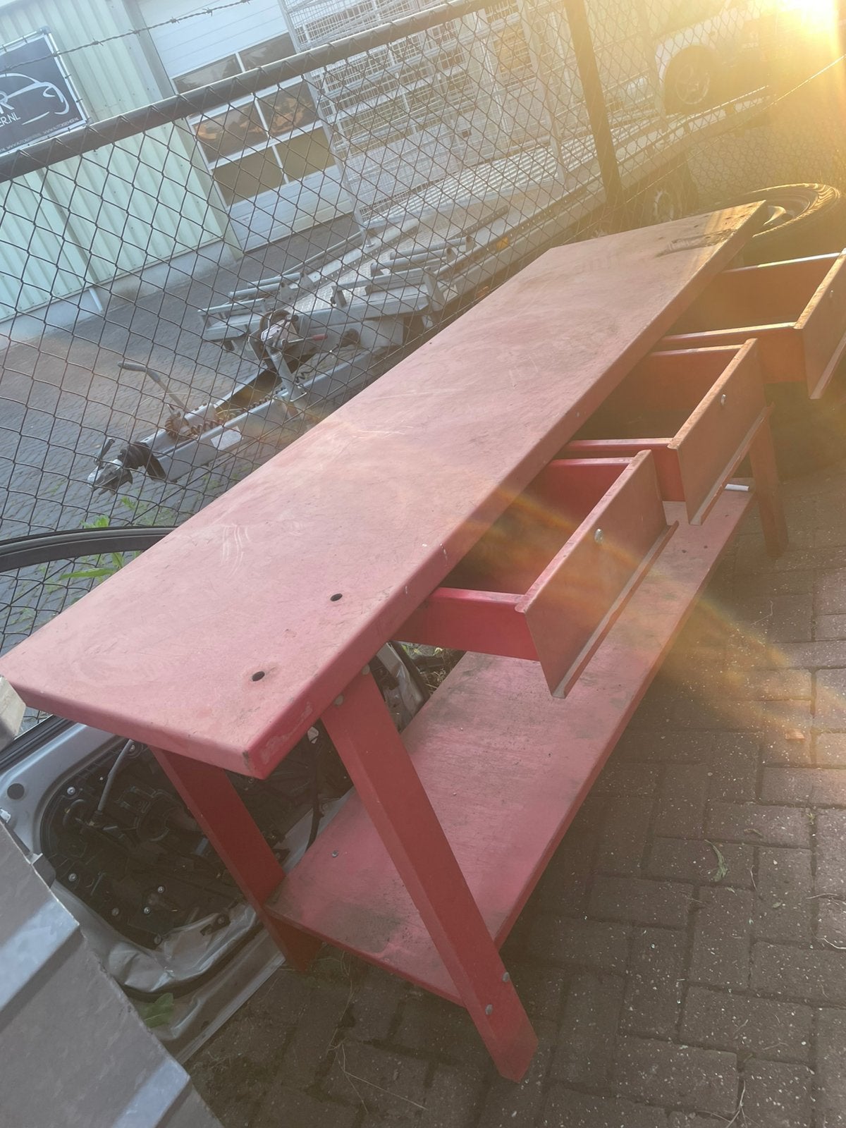 Werktafel, Doe-het-zelf en Verbouw, Werkbanken, Ophalen, Gebruikt