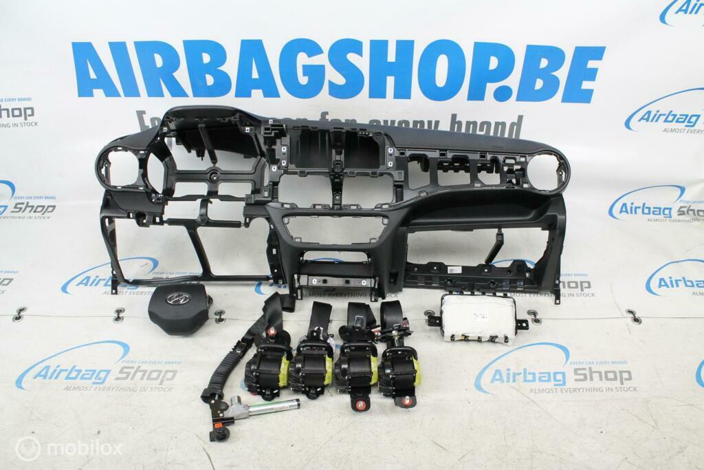 Airbag set – Dashboard zwart Hyundai i10 (2019-heden), Gebruikt, Ophalen of Verzenden