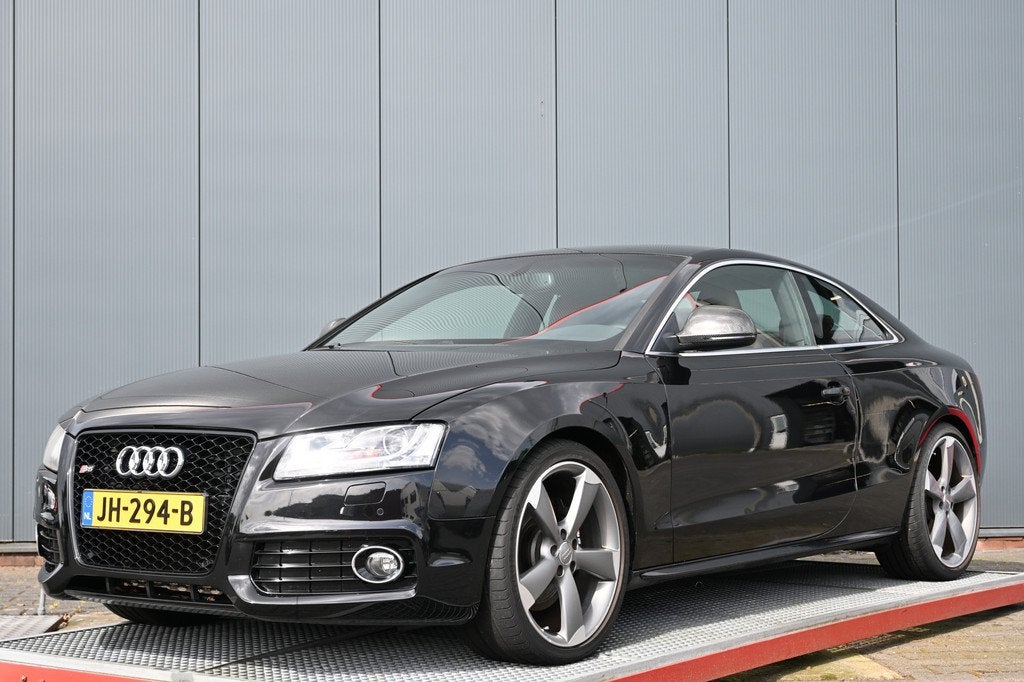 Audi S5 coupe 4.2 FSI S5 quattro Pro Line particuliere verko, Auto's, Audi, Stof, Gebruikt, 4 stoelen, Zwart