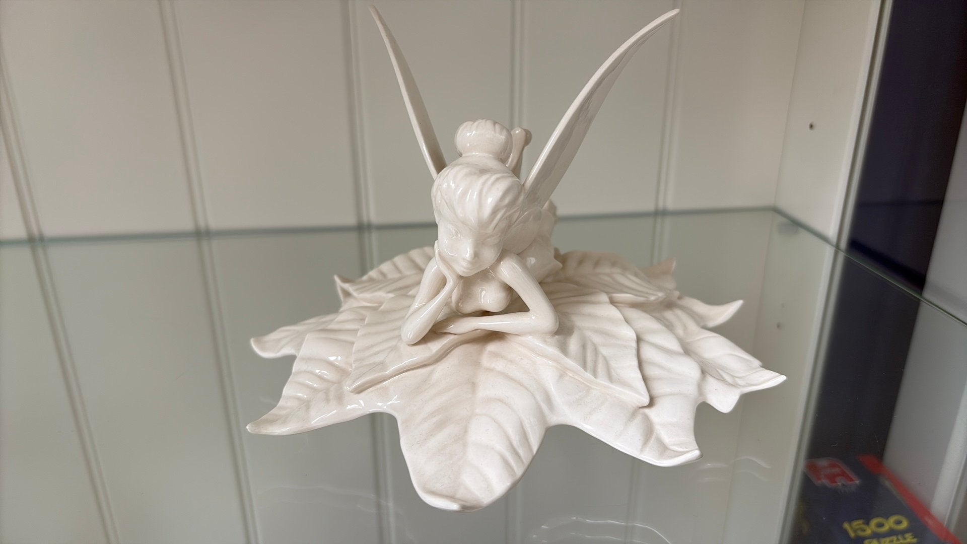 WDCC Tinkerbell whiteware, Ophalen of Verzenden, Zo goed als nieuw, Beeldje of Figuurtje