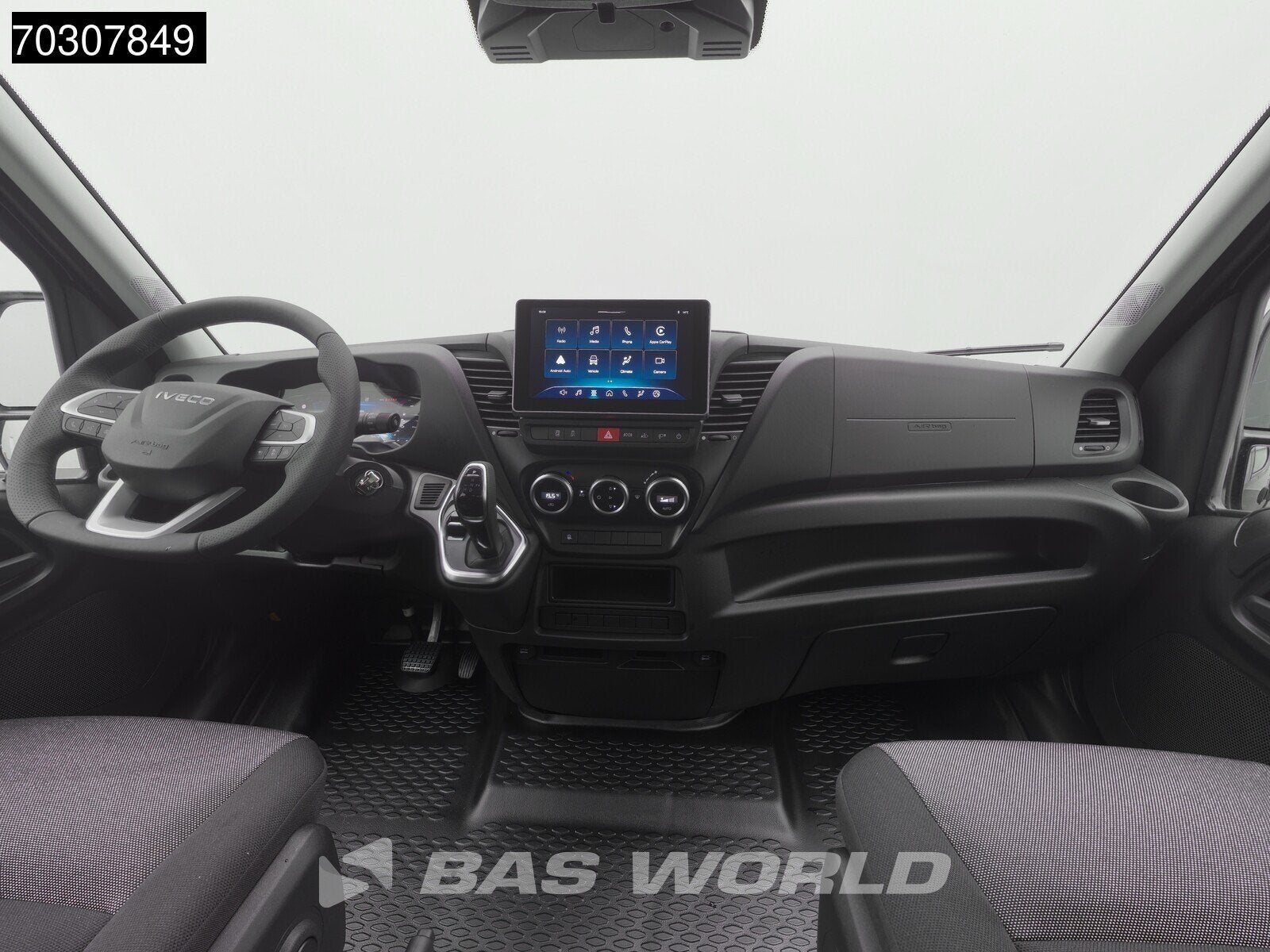 Iveco Daily 35C21 3.0L Automaat Dubbel Cabine 210PK Dubbellu, Auto's, Automaat, Stof, Euro 6, 4 cilinders