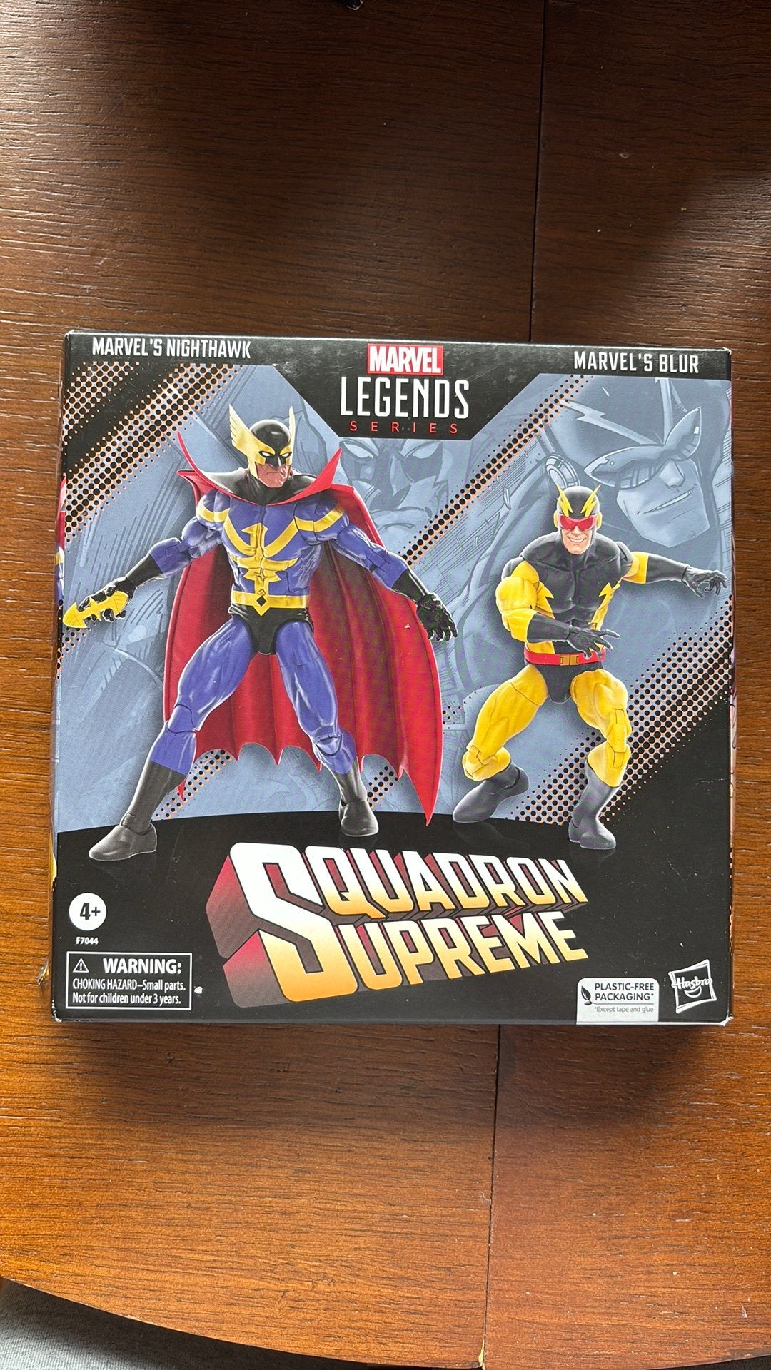 Marvel legends Nighthawk & Blur 2-pack, Ophalen of Verzenden, Zo goed als nieuw