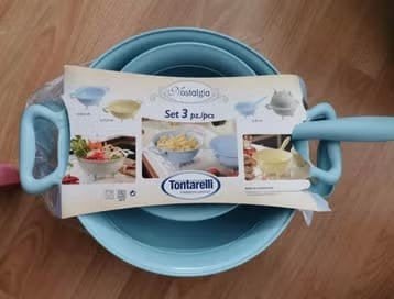 Set van 3 Tontarelli vergieten - Nieuw, Ophalen of Verzenden
