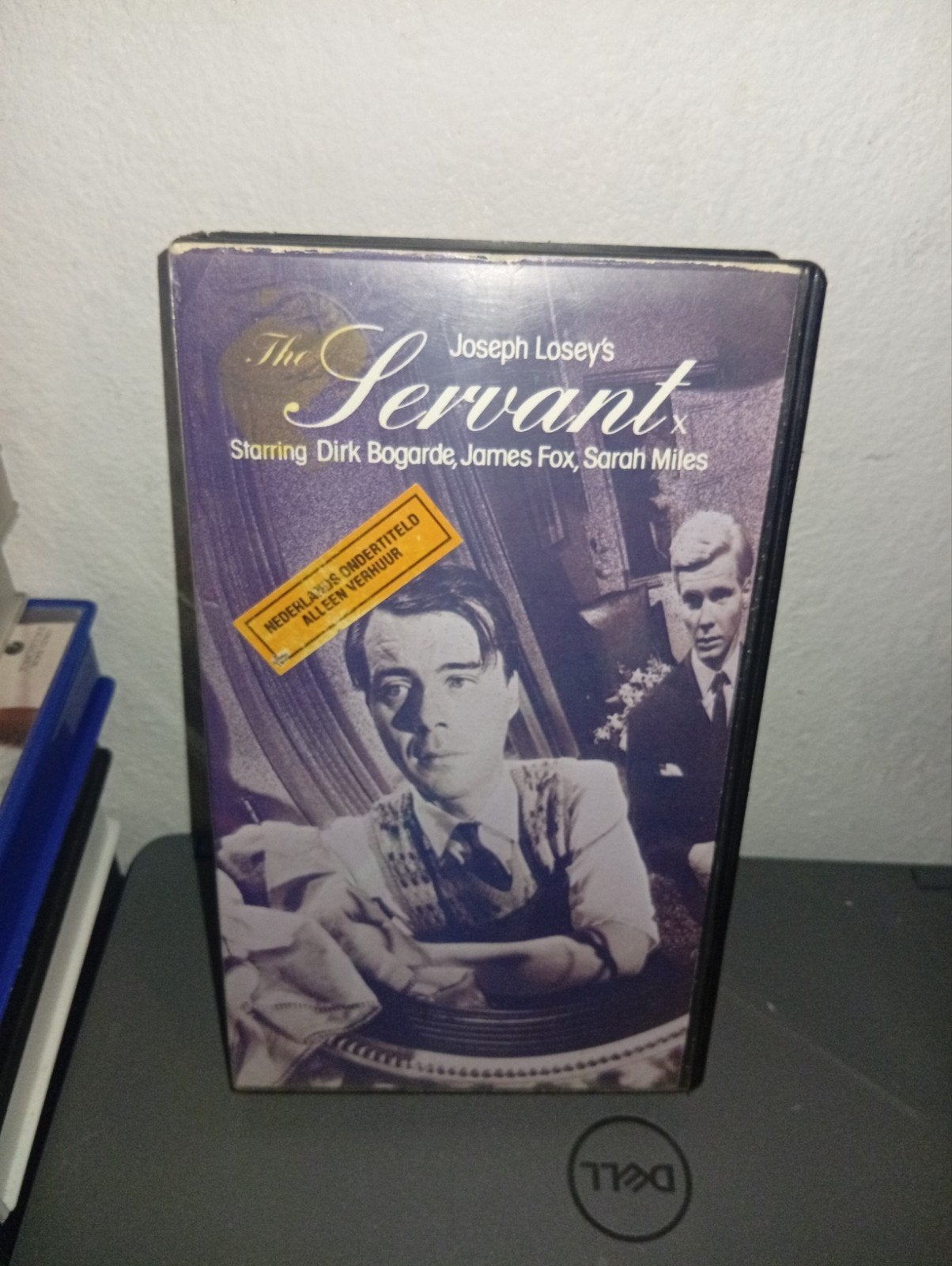 Joseph Losey's The Servant | VHS Thriller Ex-Rental Film, Vanaf 16 jaar, Nederlands ondertiteld, Zo goed als nieuw, Thrillers en Misdaad