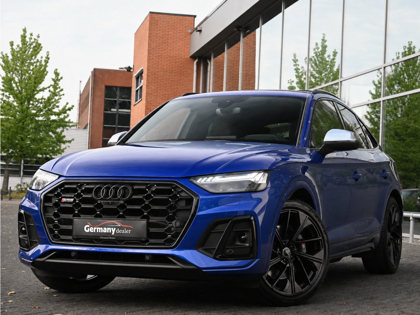 Audi SQ5 SPORTBACK 3.0TDI 342 pk Quattro Ultra Blauw Luchtve, Auto's, Automaat, Dealer onderhouden, Gebruikt, Zwart
