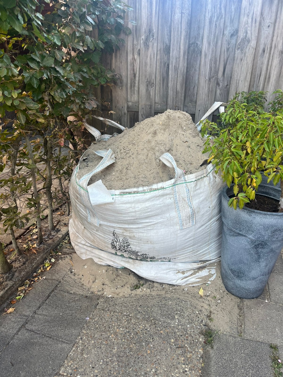 Gratis zand, Ophalen, Zo goed als nieuw, Ophoogzand