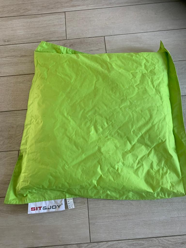 Sit & Joy zitzak - Comfortabel en stijlvol, Ophalen of Verzenden, Gebruikt, Groen, Zitzak