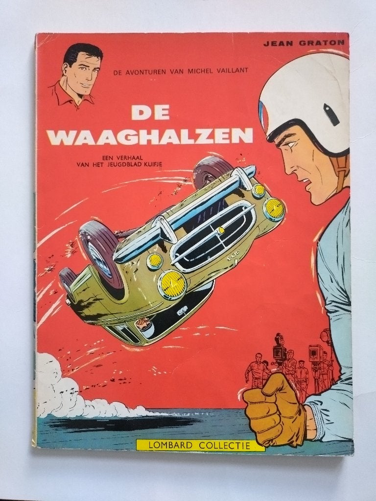 MICHEL VAILLANT 7 - DE WAAGHALZEN (1967 - 1e druk), Boeken, Jean Graton, Eén stripboek, Ophalen of Verzenden, Zo goed als nieuw