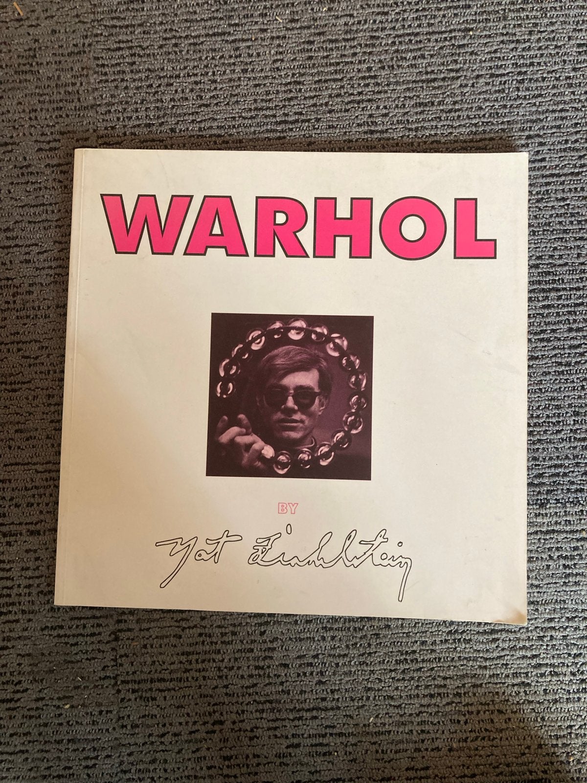 Warhol door Nat Finkelstein - Uniek Fotoboek (Jaski 1992), Ophalen of Verzenden, Gelezen, Fotografen